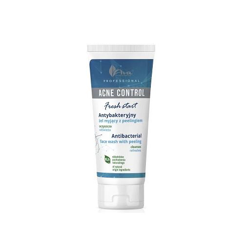 Miniaturka artykułu - AVA ACNE CONTROL Antybakteryjny Żel Myjący z Peelingiem, 200ml