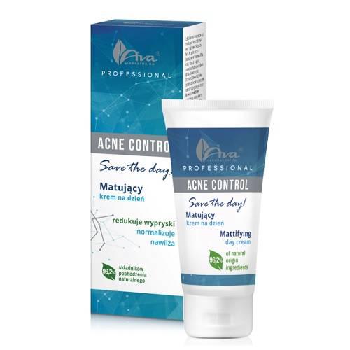 Miniaturka artykułu - AVA ACNE CONTROL Matujący Krem na dzień, 50ml