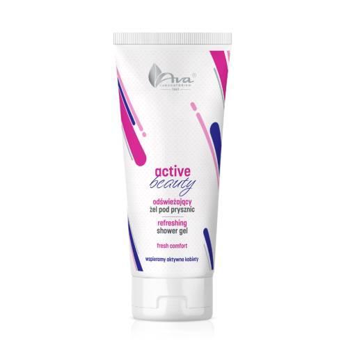 Zdjęcie produktu - AVA Active Beauty Odświeżający żel pod prysznic, 200ml KR&Oacute;TKA DATA 31.07.2026