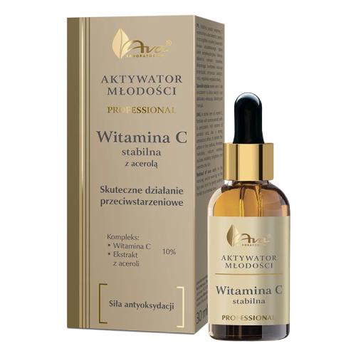 Miniaturka artykułu - AVA Aktywator młodości Witamina C, 30ml