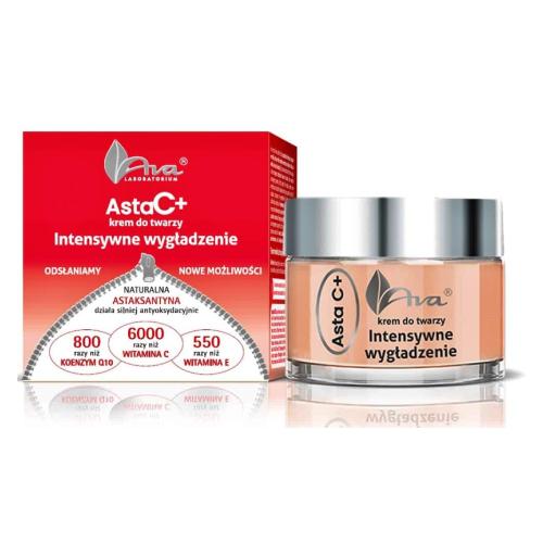 Miniaturka artykułu - AVA ASTA C+ Krem do twarzy intensywne wygładzenie, 50ml