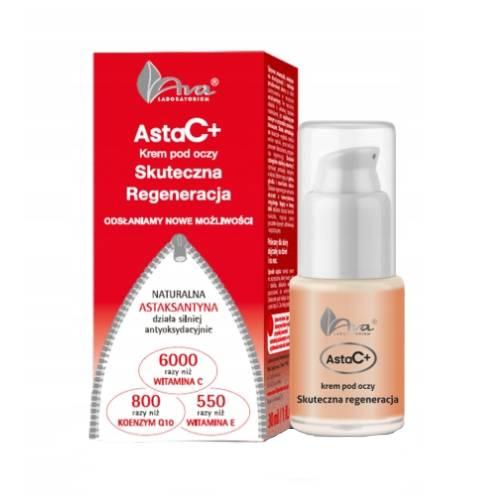 Miniaturka artykułu - AVA ASTA C+ Krem pod oczy skuteczna regeneracja, 15ml