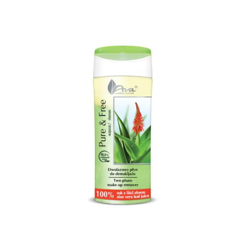 AVA Pure & Free Dwufazowy płyn do demakijażu, 200ml