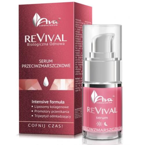 Miniaturka artykułu - AVA Revival Serum przeciwzmarszczkowe, 15ml