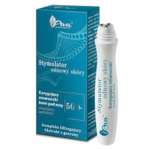 AVA Stymulator odnowy sk&oacute;ry Krem pod oczy korygujący zmarszczki, 15ml