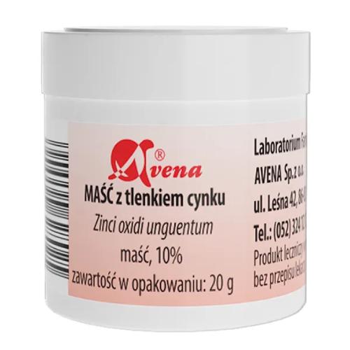 Miniaturka artykułu - Avena Maść z tlenkiem cynku - 20 g