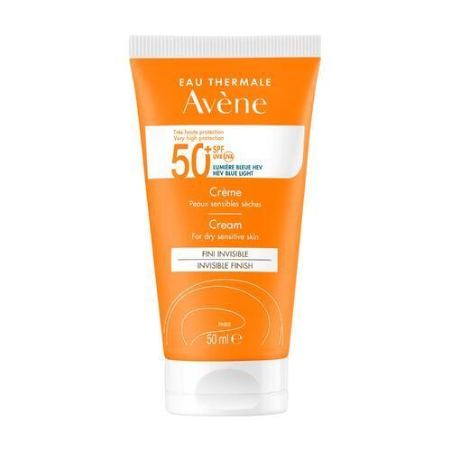 Miniaturka artykułu - AVENE Bardzo wysoka ochrona przeciwsłoneczna Krem SPF50+, 50ml KR&Oacute;TKA DATA 31.08.2026