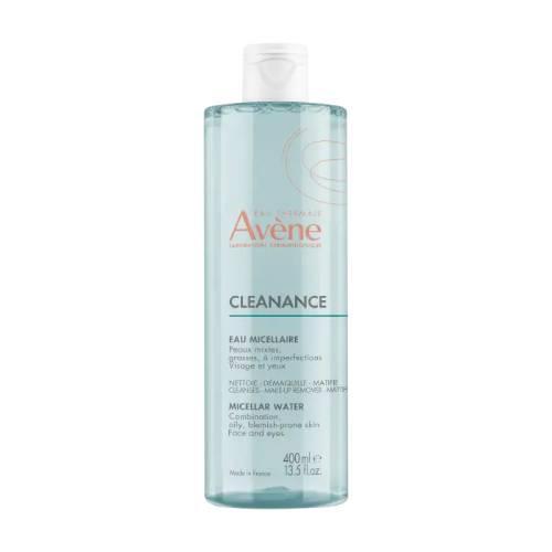 Miniaturka artykułu - AVENE Cleanance Woda micelarna, 400ml KR&Oacute;TKA DATA 30.09.2026
