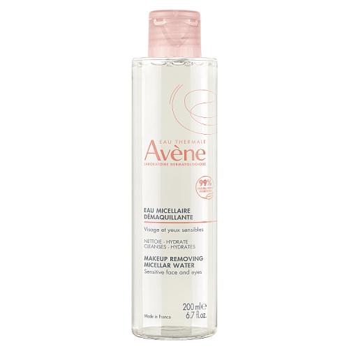 Miniaturka artykułu - Avene Eau Micellaire Woda micelarna do twarzy do sk&oacute;ry wrażliwej, 200 ml