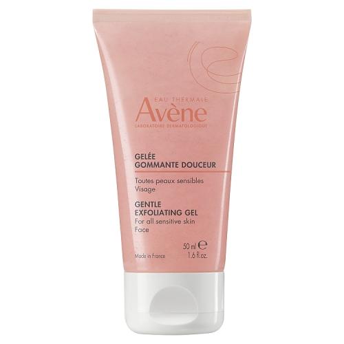 Miniaturka artykułu - Avene Eau Thermale Łagodny peeling do twarzy w żelu, 50 ml