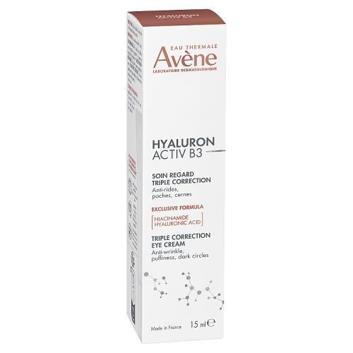 Miniaturka artykułu - AVENE HYALURON ACTIV B3 Krem pod oczy, 15ml KR&Oacute;TKA DATA 31.07.2026
