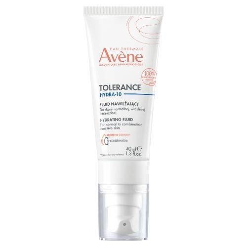 Miniaturka artykułu - AVENE TOLERANCE Hydra-10 Fluide Hydratant, 40ml