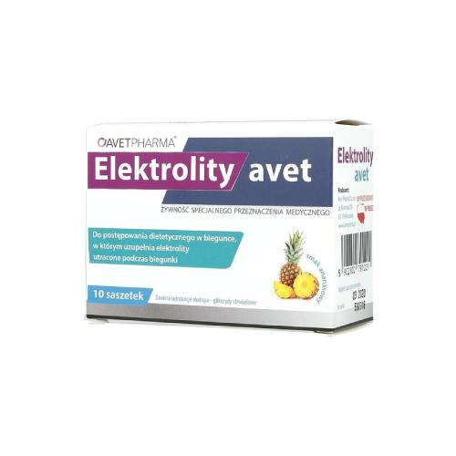 Miniaturka artykułu - AVET Elektrolity, 10 saszetek