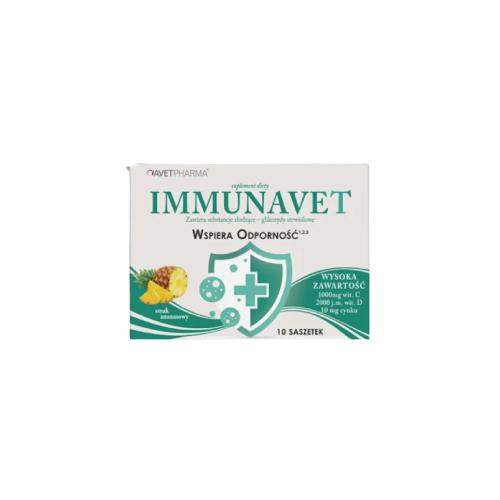 Miniaturka artykułu - AVET IMMUNAVET Odporność, 10 saszetek