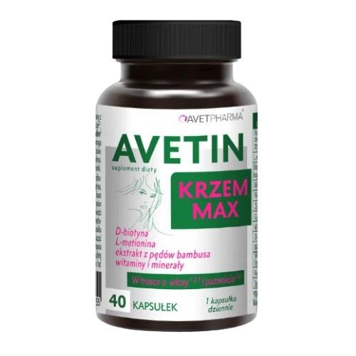 Miniaturka artykułu - AVETIN Krzem Max, 40kaps.