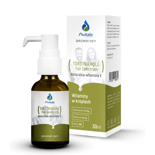 Avitale Tokotrienole Full Spectrum Naturalna Witamina E, 30 ml