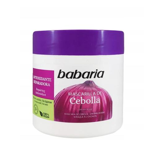 Miniaturka artykułu - BABARIA Cebulowa maska do włos&oacute;w, 400ml