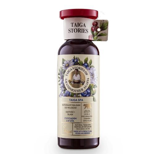 BABUSZKA AGAFIA Naturalny balsam do włos&oacute;w nadający blask i objętość, 500ml