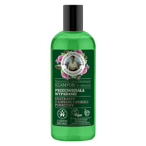 Miniaturka artykułu - Babuszka Agafia Szampon do włos&oacute;w przeciw wypadaniu, 260ml