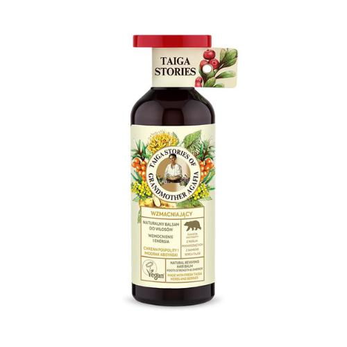 Babuszka Agafia TAIGA Balsam do włos&oacute;w z chrzanem i modrakiem abisyńskim, 500ml