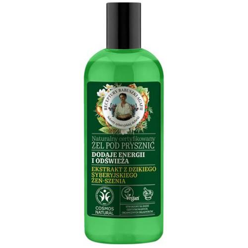 Miniaturka artykułu - Babuszka Agafia Żel pod prysznic energetyczno-tonizujący, 260ml