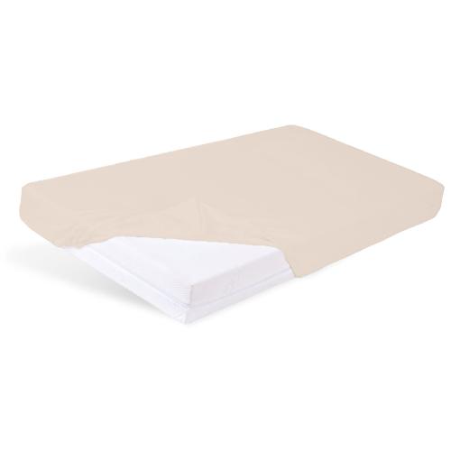 Miniaturka artykułu - BabyMatex Podkład higieniczny Prześcieradło nieprzemakalne BAMBOO 60x120cm beżowe