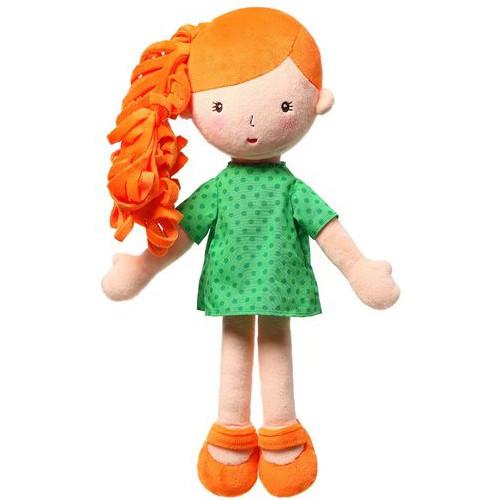 Miniaturka artykułu - BABYONO Przytulanka dla niemowląt HANNAH DOLL MY BEST FRIEND, 1szt.