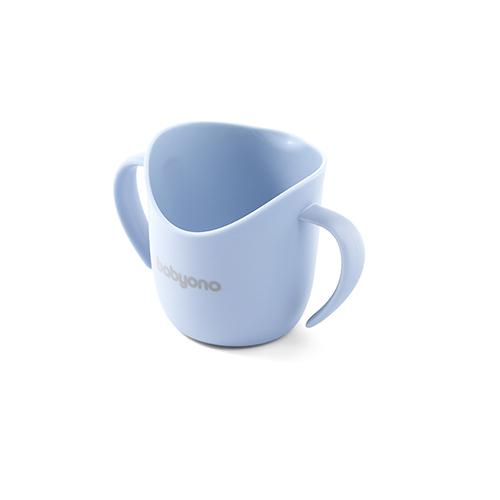 Miniaturka artykułu - BabyOno Ergonomiczny kubek treningowy FLOW niebieski
