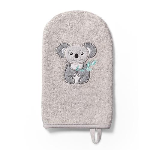 Miniaturka artykułu - BabyOno Bambusowa myjka kąpielowa NATURAL BAMBOO szara 347/09