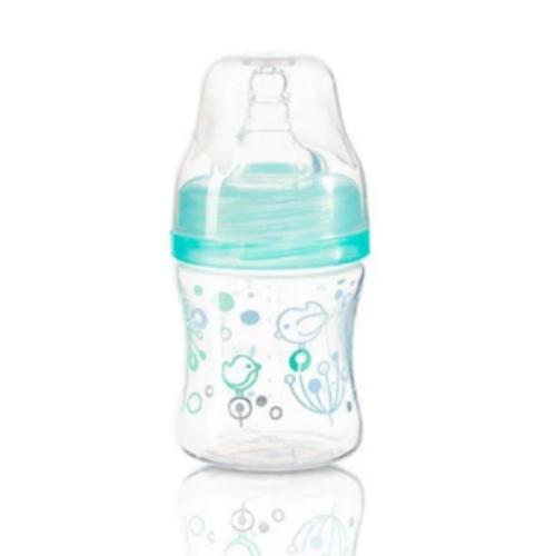 Miniaturka artykułu - BABYONO Butelka antykolkowa szerokootworowa 0+ 402/03, 120ml