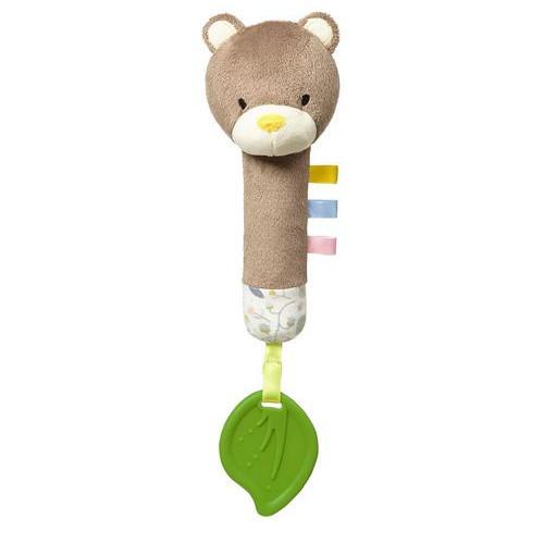 Miniaturka artykułu - BabyOno Piszczek z gryzakiem Teddy Gardener, 1szt.