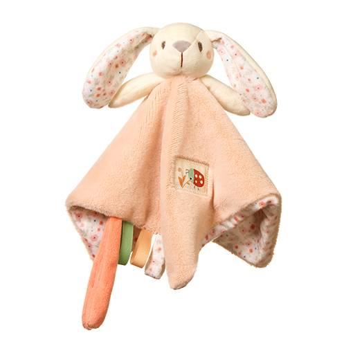 Miniaturka artykułu - BABYONO Przytulanka kocyk Baby Bunny