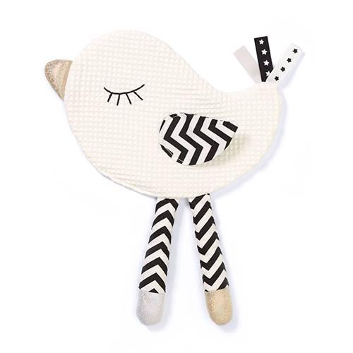 Miniaturka artykułu - BABYONO Przytulanka - szeleścik Little Birdie Blink & Smile