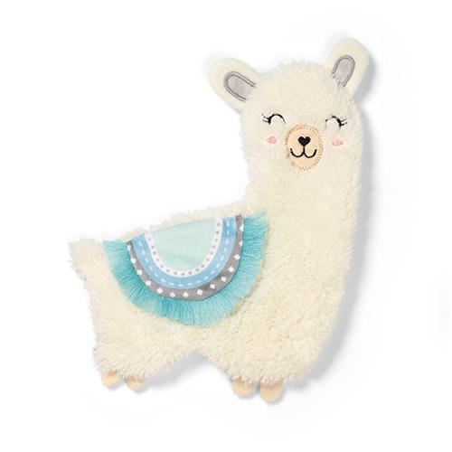Miniaturka artykułu - BabyOno Przytulanka szeleścik LLAMA LULU niebieski