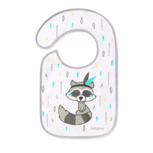 Miniaturka artykułu - BABYONO Śliniak frotte 23x37 cm Szop 6m+ 832