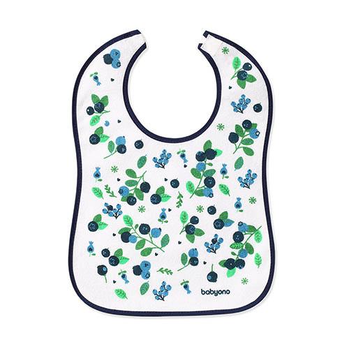 Miniaturka artykułu - BABYONO Śliniak frotte Jagoda 9m+ - 1sztuka