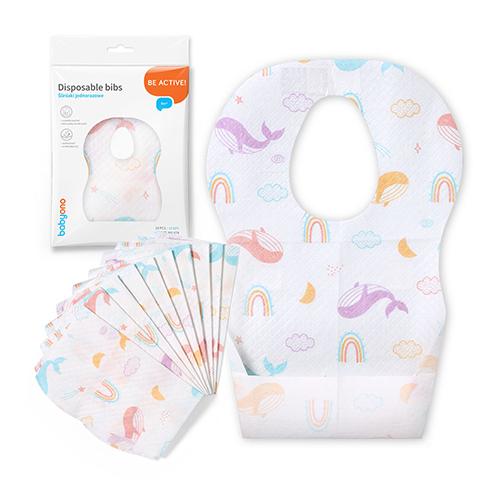 Miniaturka artykułu - BabyOno Śliniaki jednorazowe, 10szt.