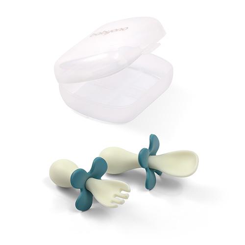 Miniaturka artykułu - BABYONO Sztućce ergonomiczne dla dzieci 969/02