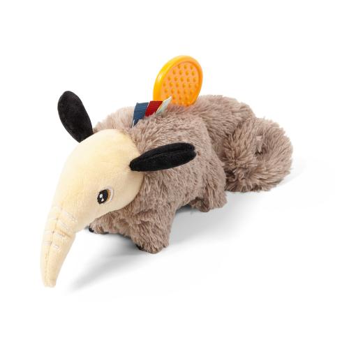Miniaturka artykułu - BABYONO Zabawka edukacyjna &ndash; zawieszka do w&oacute;zka FAIRY TALES ANT-EATER ALLAN-EDGAR, 1szt.