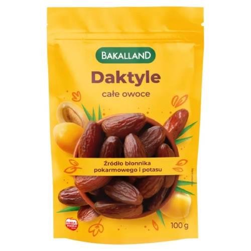 Miniaturka artykułu - Bakalland Daktyle całe owoce, 100 g