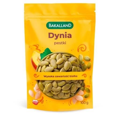 Miniaturka artykułu - Bakalland Pestki dyni łuskane, 100 g