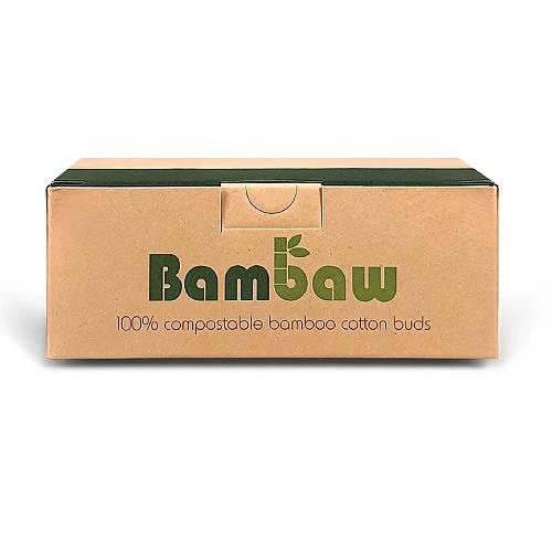 Miniaturka artykułu - BAMBAW Patyczki higieniczne, 400 szt.