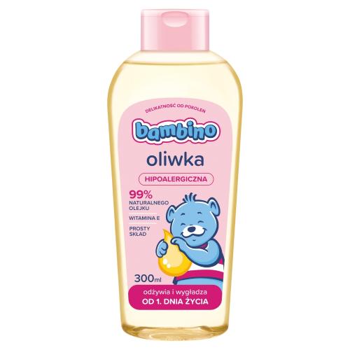 Miniaturka artykułu - Bambino Oliwka hipoalergiczna, 300 ml