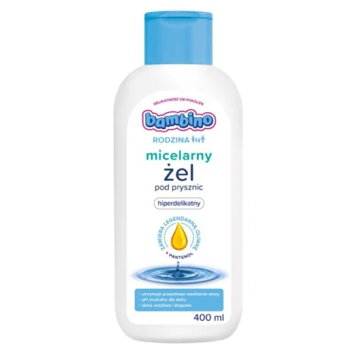 Miniaturka artykułu - Bambino Rodzina Żel pod prysznic dla całej rodziny, 400 ml