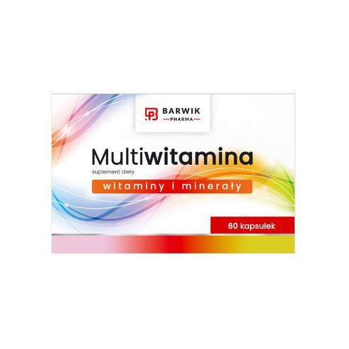 Miniaturka artykułu - BARWIK PHARMA Multiwitamina, 60 kapsułek