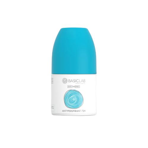 Miniaturka artykułu - BASICLAB Antyperspirant 72h roll on 50+10ml