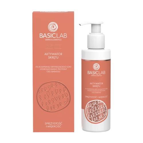 Miniaturka artykułu - BASICLAB Capillus Aktywator skrętu Sprężystość i miękkość, 200ml