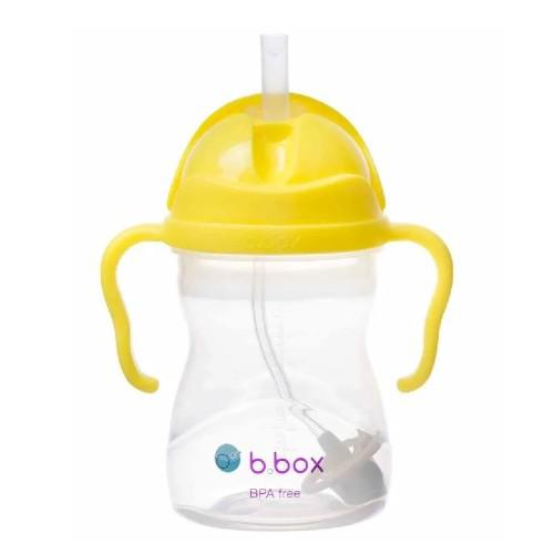 Miniaturka artykułu - B.BOX Bidon ze słomką cytrynowy, 240ml