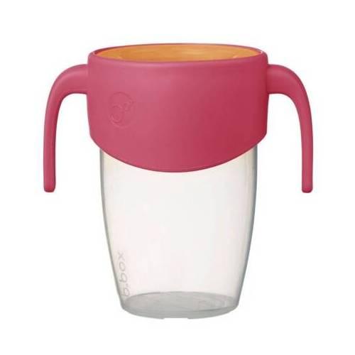 B.BOX 360 Kubek treningowy niekapek Strawberry Shake, 250ml