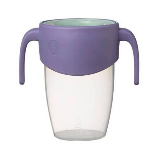 B.BOX 360 Kubek treningowy niekapek Lilac Pop, 250ml